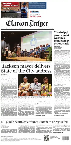 Cover of Clarion Ledger