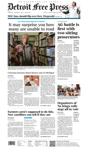Cover of Detroit Free Press