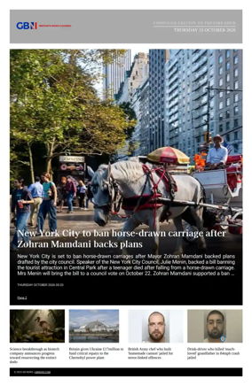 Cover of GB News UK