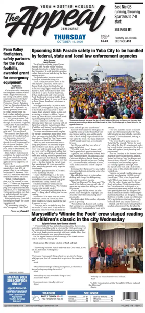 Cover of Marysville Appeal-Democrat