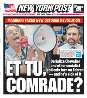 Cover of New York Post