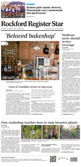 Cover of Rockford Register Star