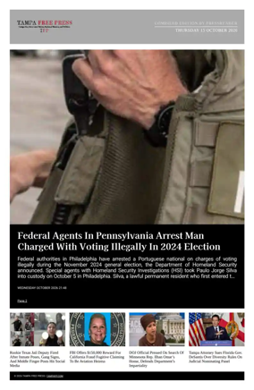 Cover of Tampa Free Press