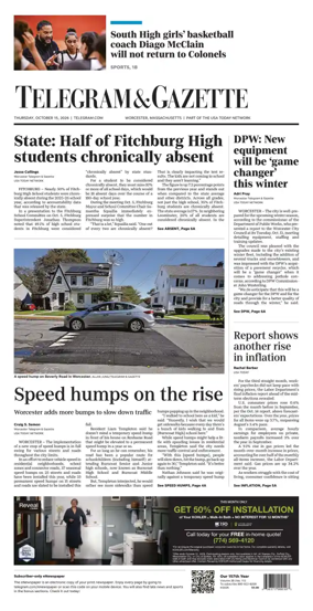 Cover of Telegram & Gazette