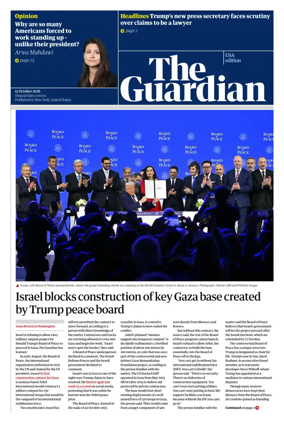 Cover of The Guardian (USA)