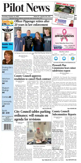 Cover of The Pilot News