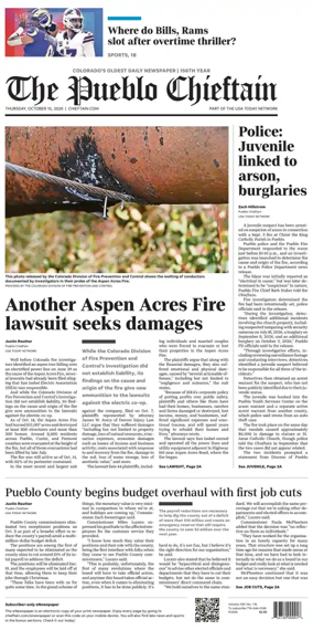 Cover of The Pueblo Chieftain