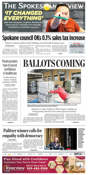 Cover of The Spokesman-Review (Spokane)