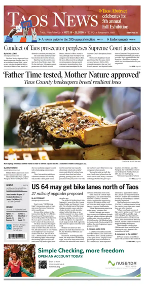 Cover of The Taos News