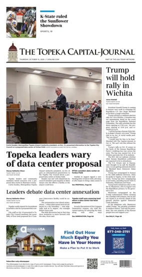 Cover of The Topeka Capital-Journal