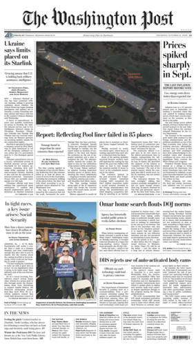 Cover of The Washington Post