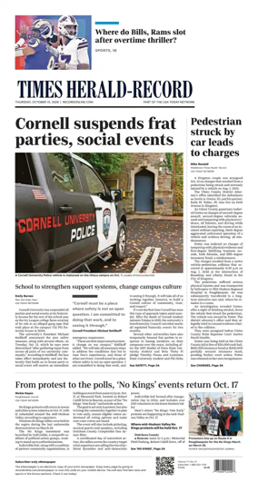 Cover of Times Herald-Record