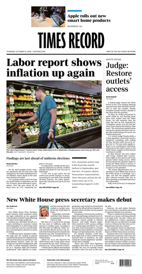 Cover of Times Record (Ft. Smith Southwest)