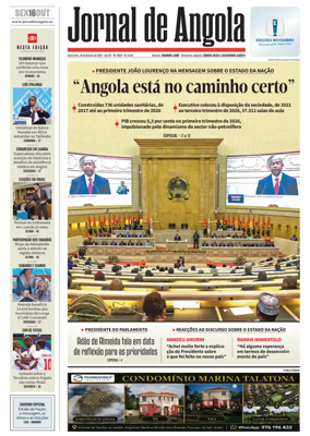 Cover of Jornal de Angola
