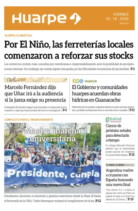 Cover of Diario Huarpe