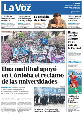 Cover of La Voz del Interior