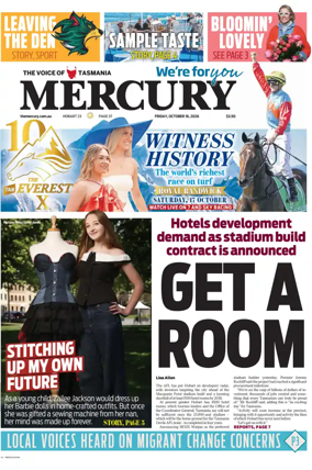 Cover of Mercury (Hobart)
