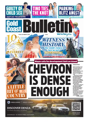 Cover of The Gold Coast Bulletin