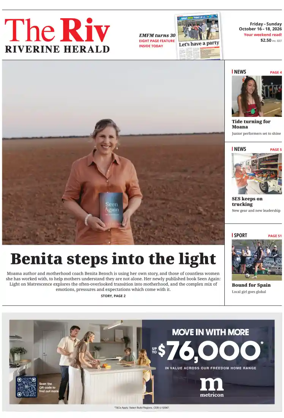 Cover of The Riverine Herald