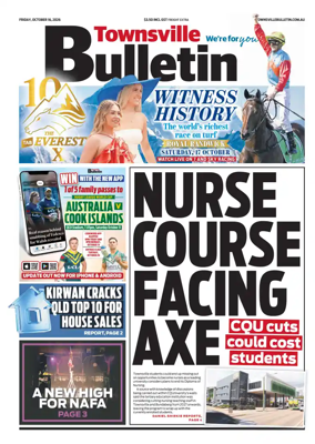 Cover of Townsville Bulletin