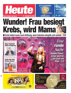 Cover of Heute - Oberosterreich Ausgabe