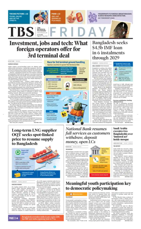 Cover of The Business Standard