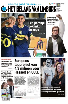Cover of Het Belang van Limburg