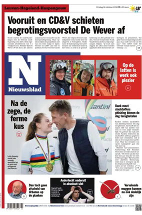 Cover of Het Nieuwsblad