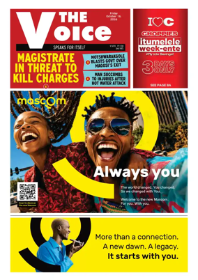 Cover of The Voice (Botswana)