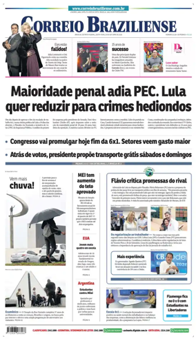 Cover of Correio Braziliense