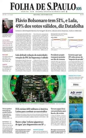 Cover of Folha de S.Paulo