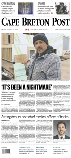 Cover of Cape Breton Post