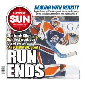 Cover of Edmonton Sun