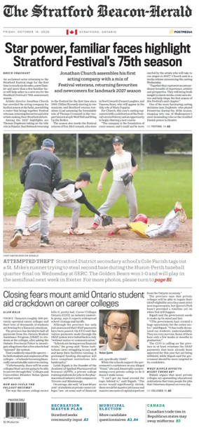 Cover of The Beacon Herald