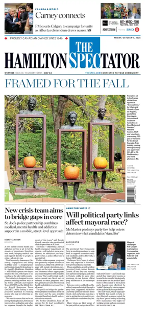Cover of The Hamilton Spectator