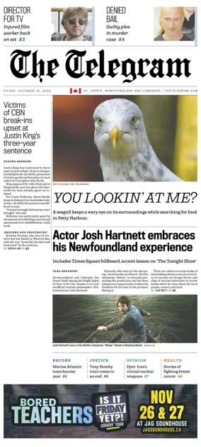 Cover of The Telegram (St. John's)
