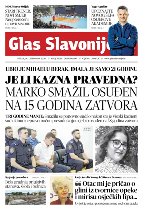 Cover of Glas Slavonije