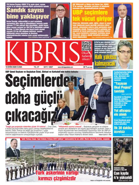 Cover of Kibris Gazetesi