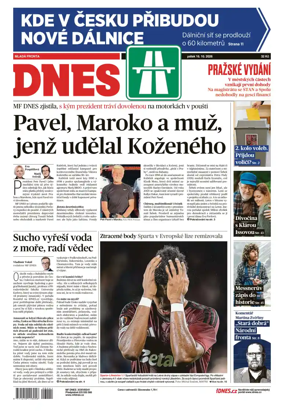 Cover of Dnes Prague Edition