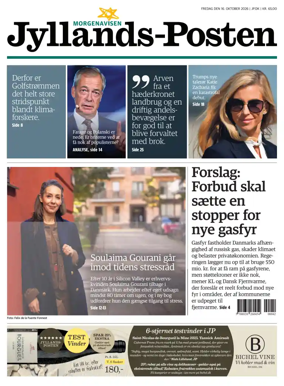 Cover of Jyllands-Posten