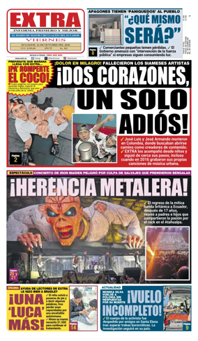 Cover of Diario Extra