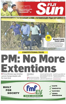 Cover of Fiji Sun