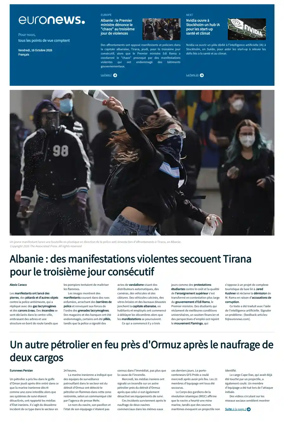 Cover of EuroNews (French Edition)