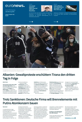 Cover of Euronews (German Edition)