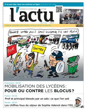Cover of L'actu