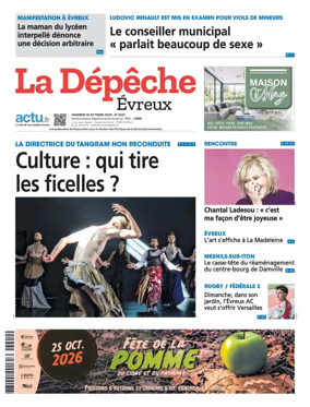 Cover of La Depeche Evreux