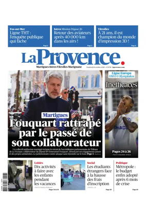 Cover of La Provence Martigues-Istres-Vitrolles-Marignane