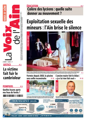 Cover of La Voix de l’Ain Bords de Saone
