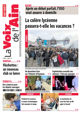 Cover of La Voix de l’Ain Oyonnax