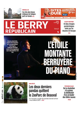 Cover of Le Berry Republicain